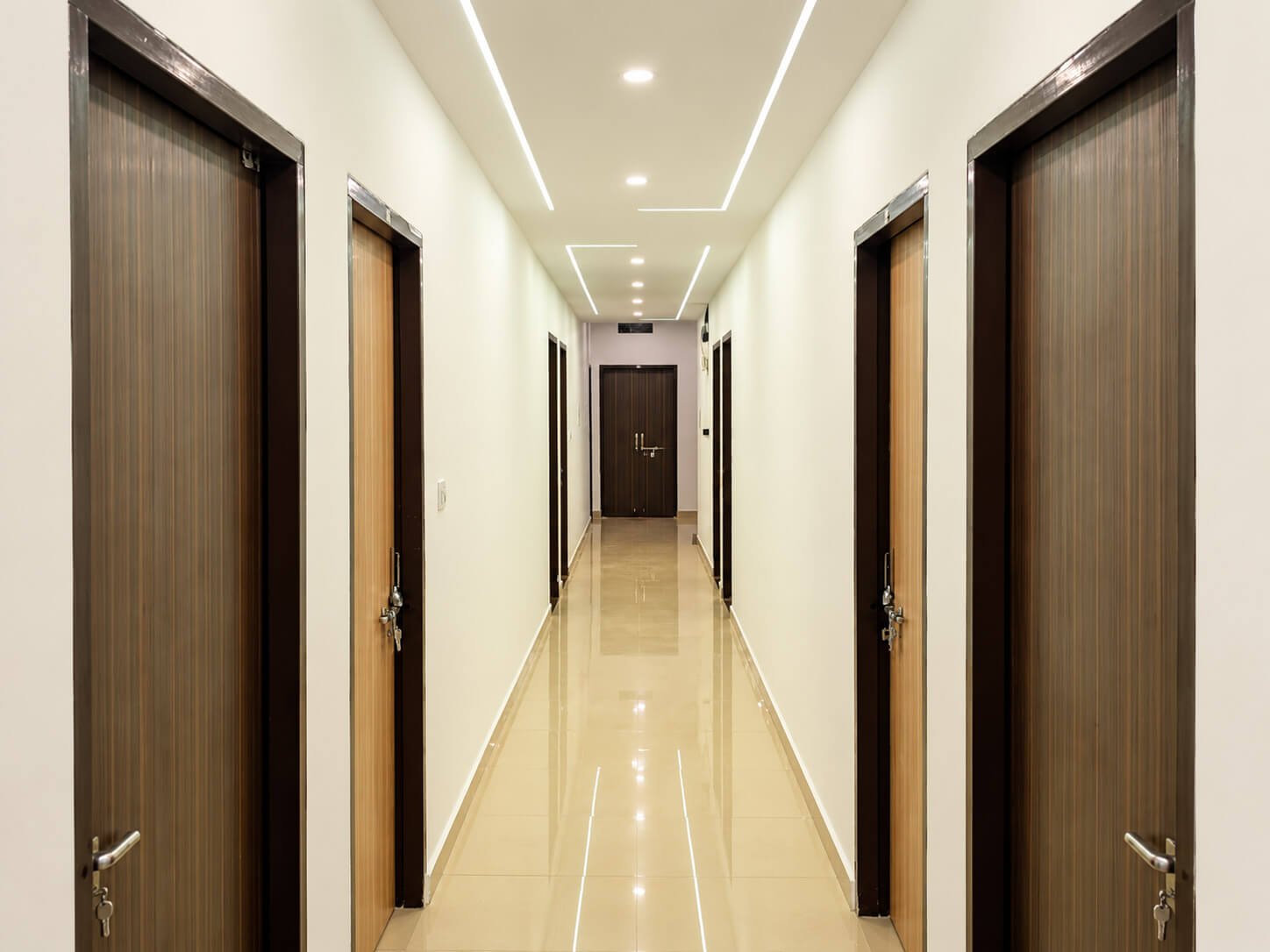 Lobby of Musafir Homes in Varanasi
